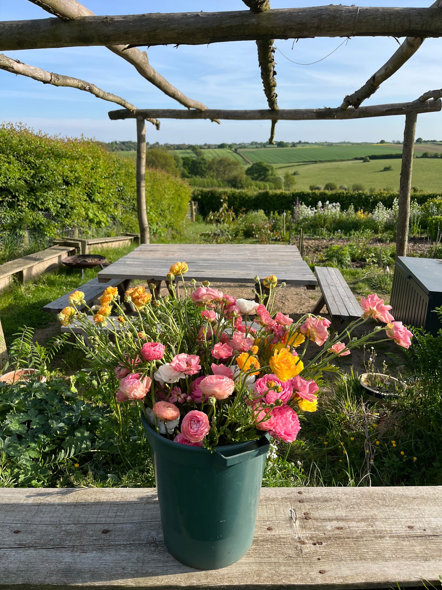 DIY wedding & arranger’s buckets