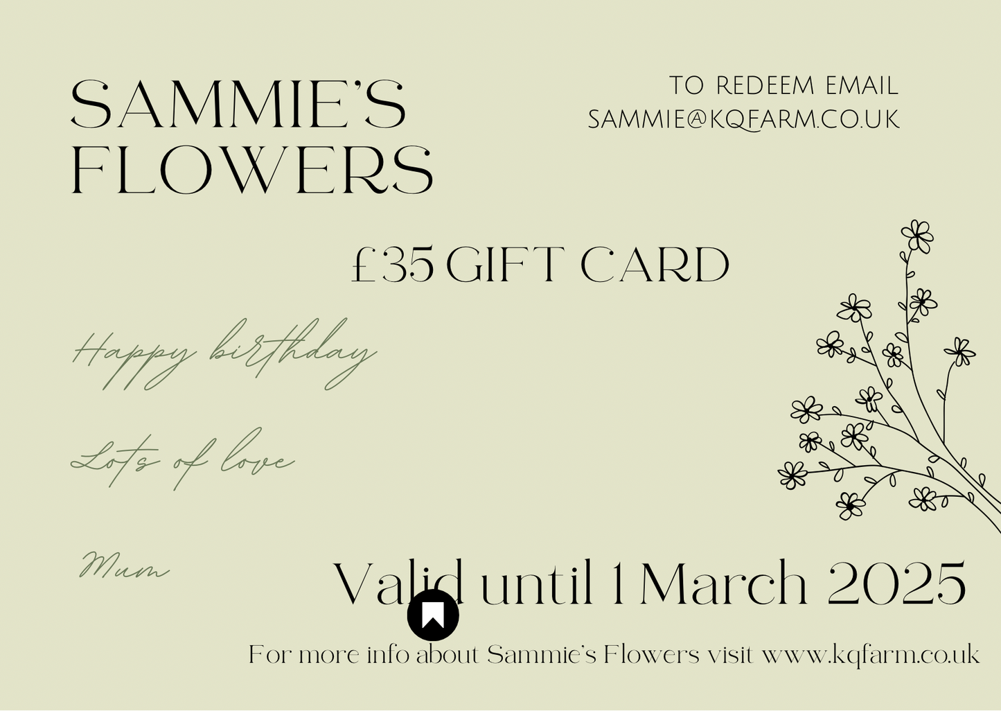 Gift voucher