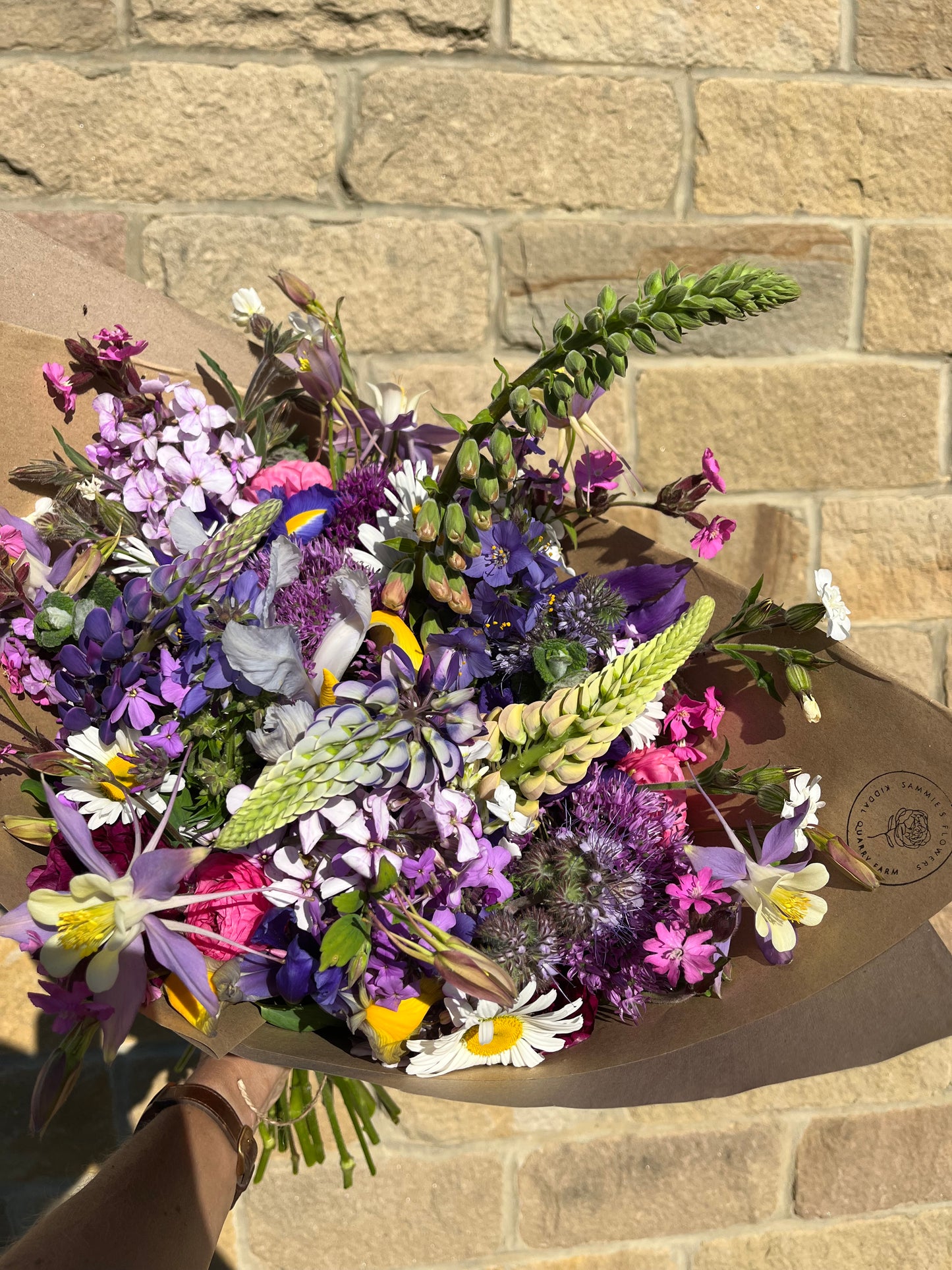 Fresh British flowers