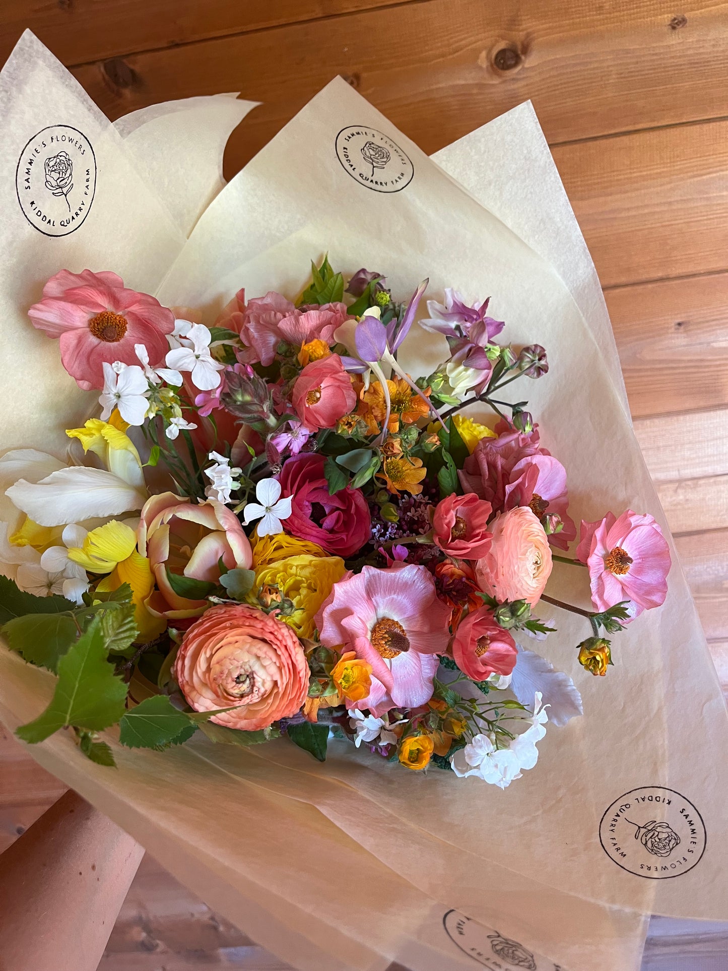 Fresh British flowers
