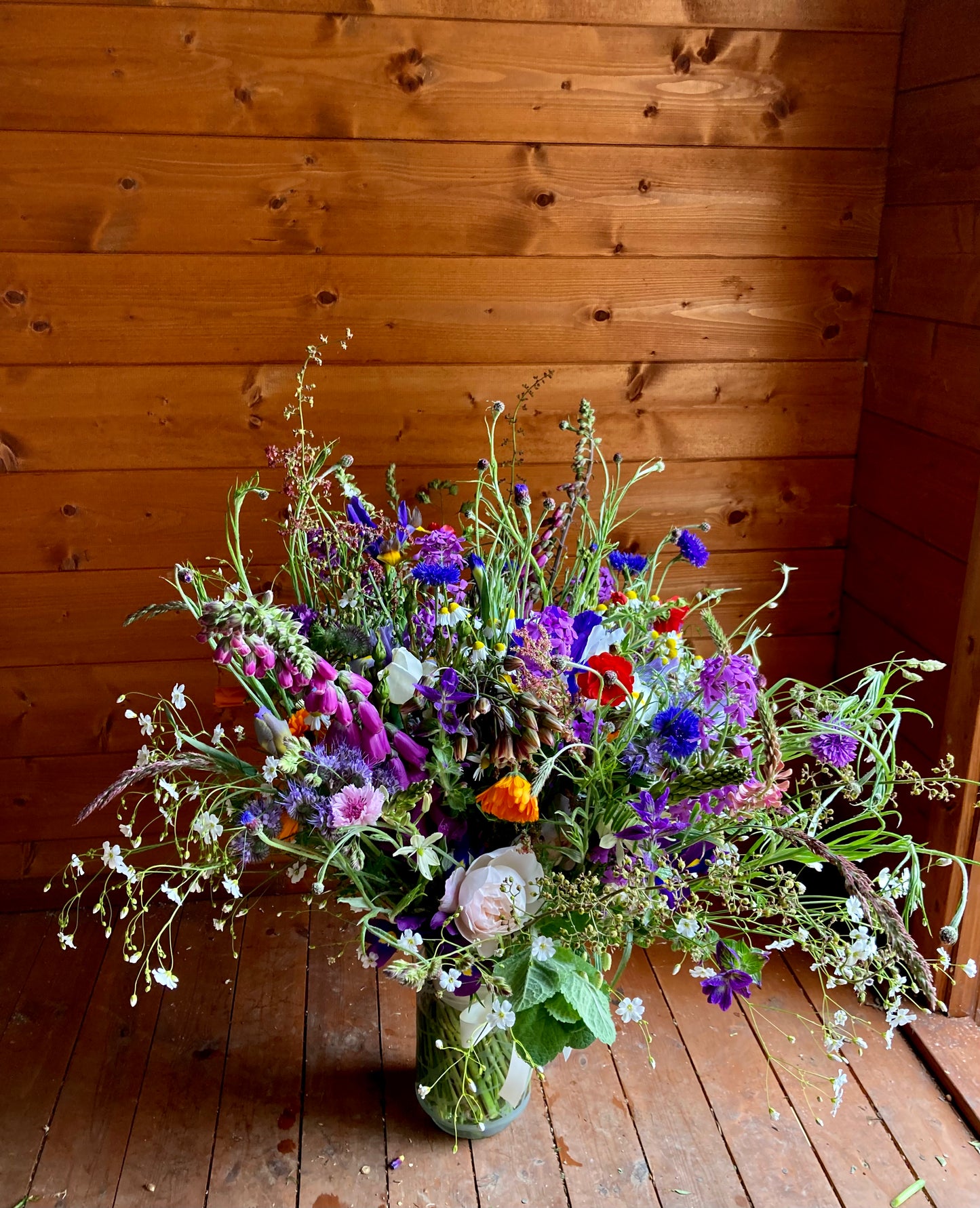 Fresh British flowers