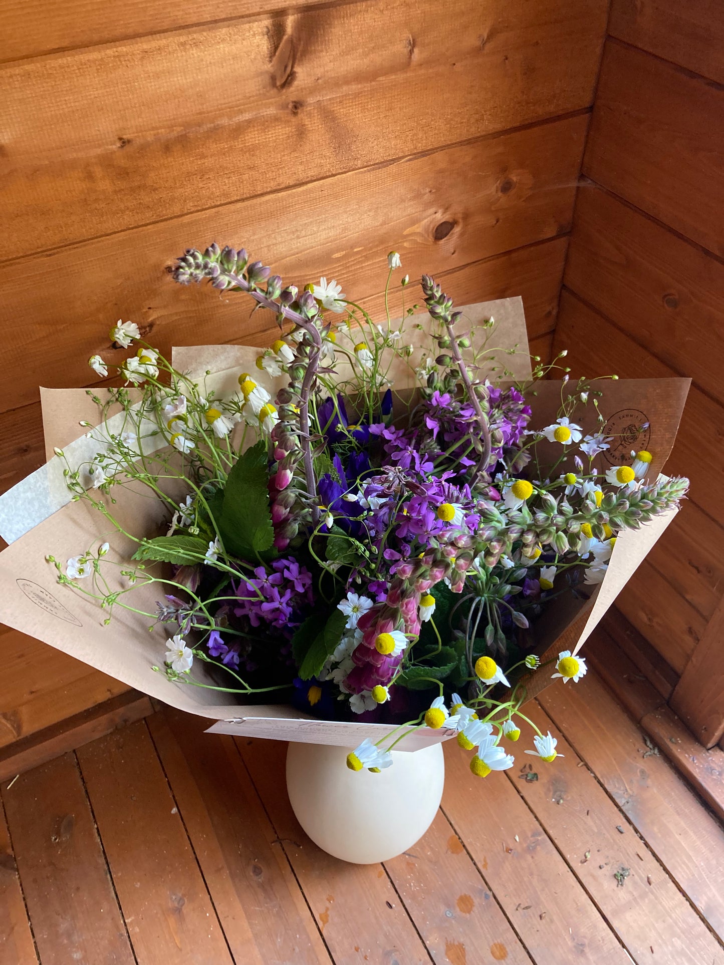 Fresh British flowers