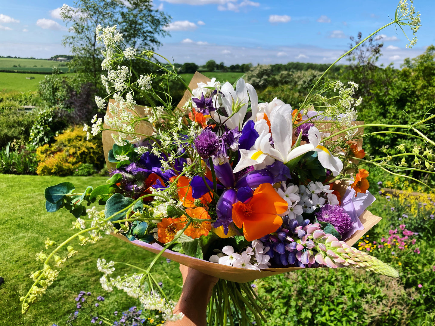 Fresh British flowers