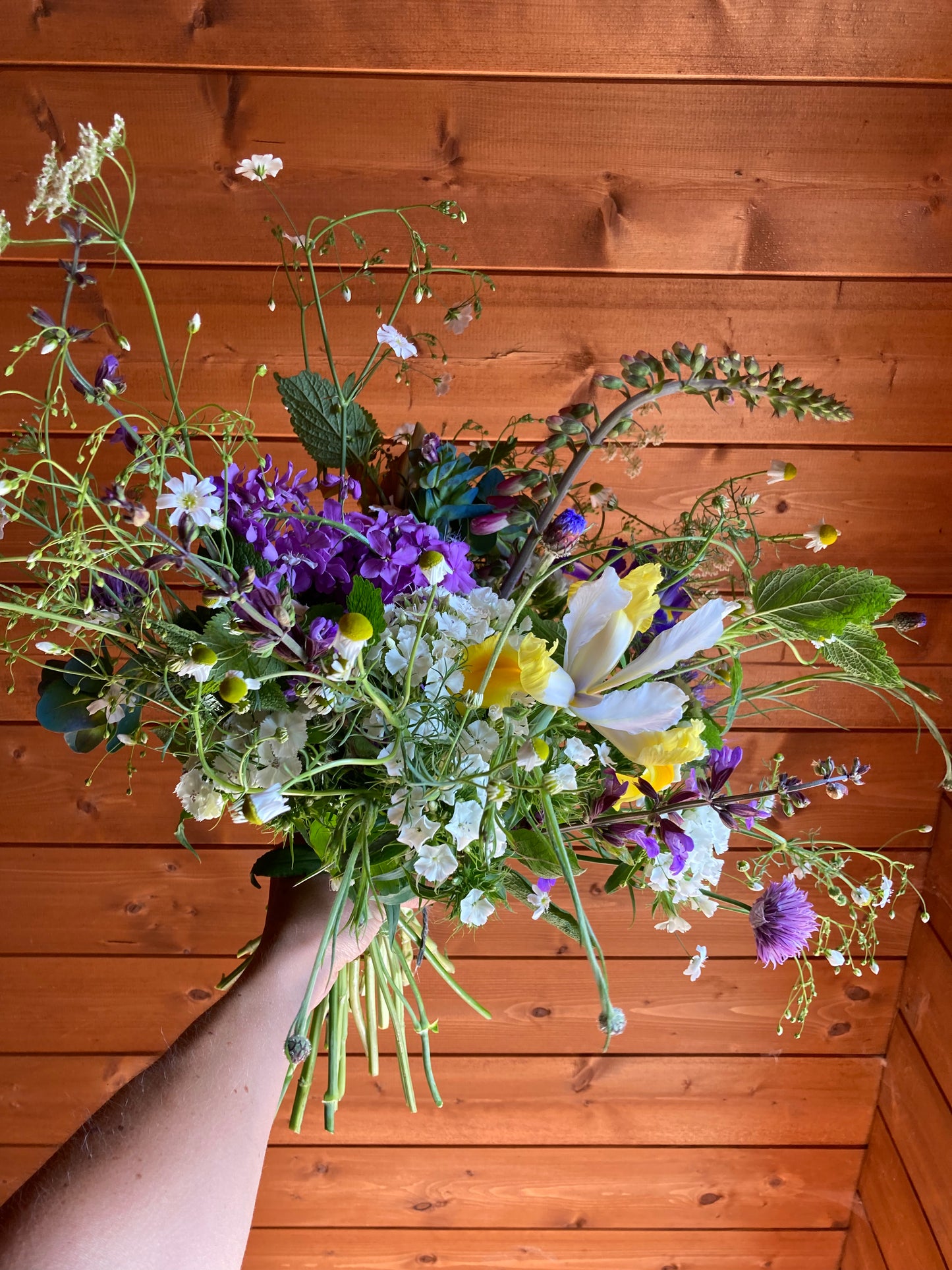 Fresh British flowers