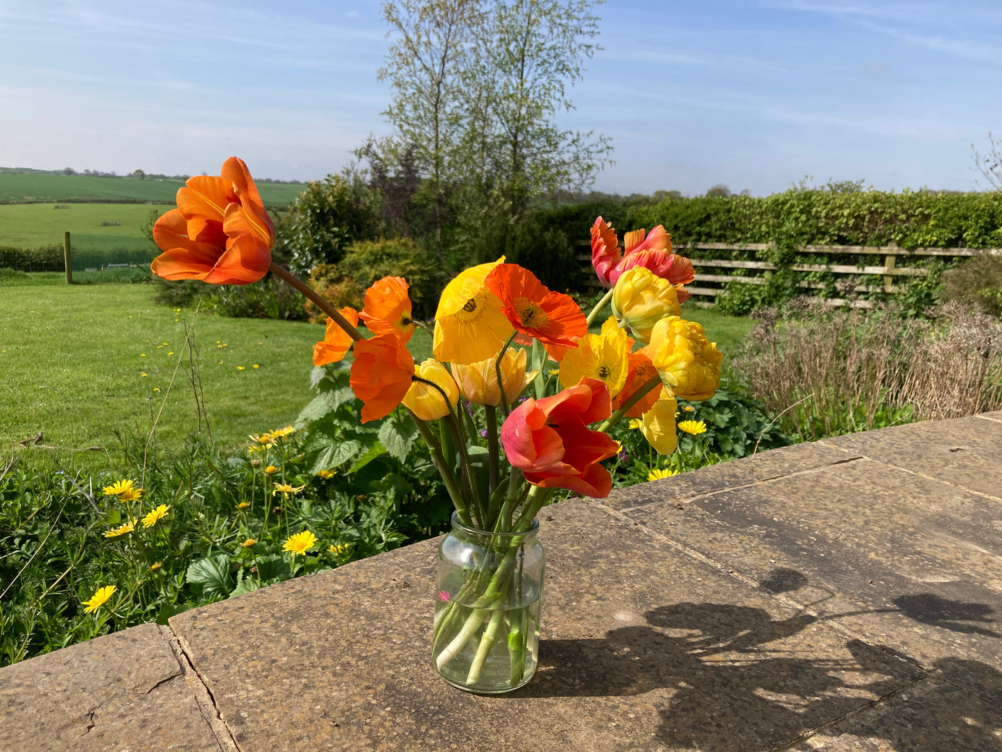 Fresh British flowers